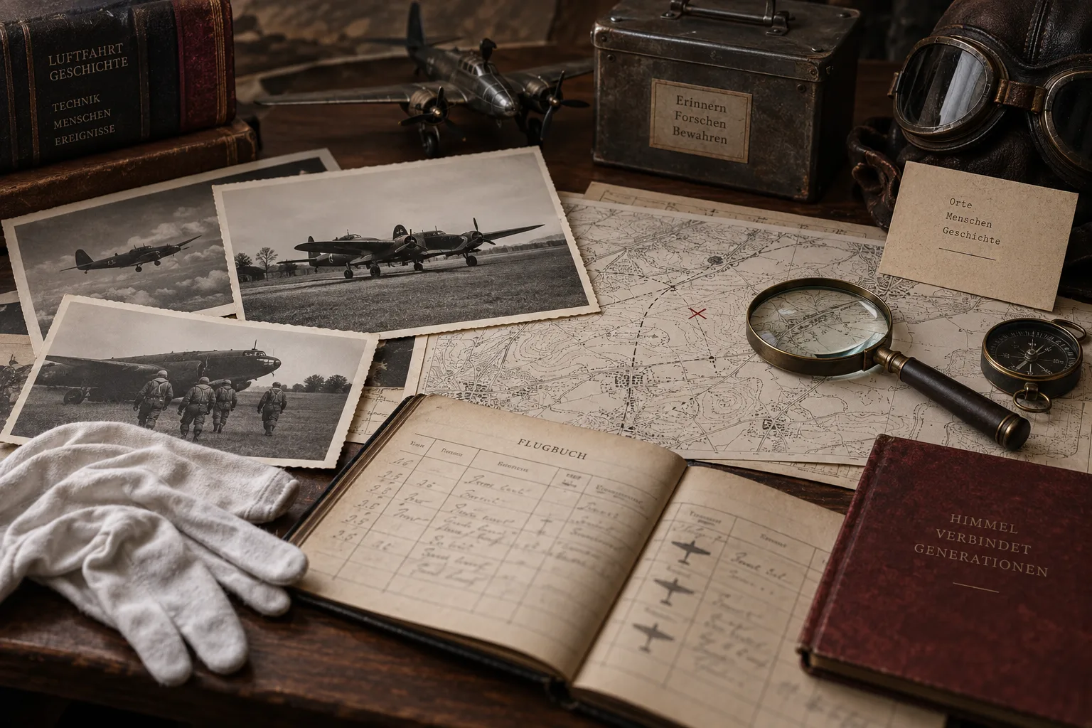 Fliegerschicksale Archivführer: historische Fliegerschicksale und Luftfahrtverluste